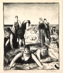 Badestrand, 1921